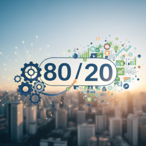 O Principio de Pareto e a Inovacao: 80/20 para Priorizar Melhorias