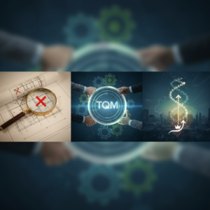 Evolucao da Qualidade: Da Inspecao ao TQM e Alem