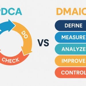 Diferença entre PDCA e DMAIC: Entenda qual metodologia aplicar na melhoria de processos