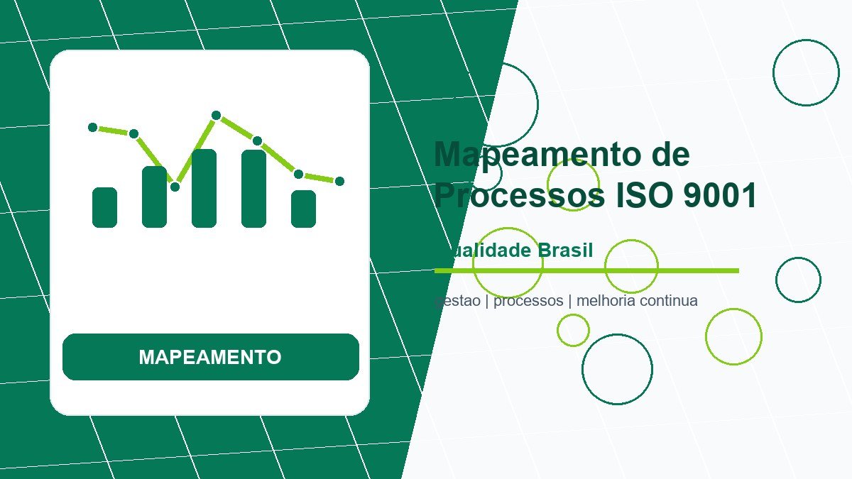 Como Fazer o Mapeamento de Processos para ISO 9001?