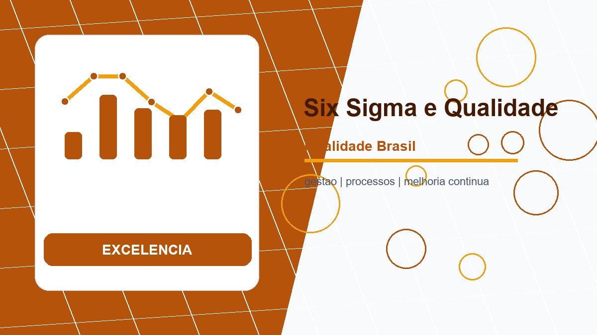 Six Sigma e Qualidade: Metodologia Completa para Excelência em Processos